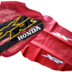 Seat cover, Tank cover red black for Honda XR250R xr 250 00-01 FAST SHIP