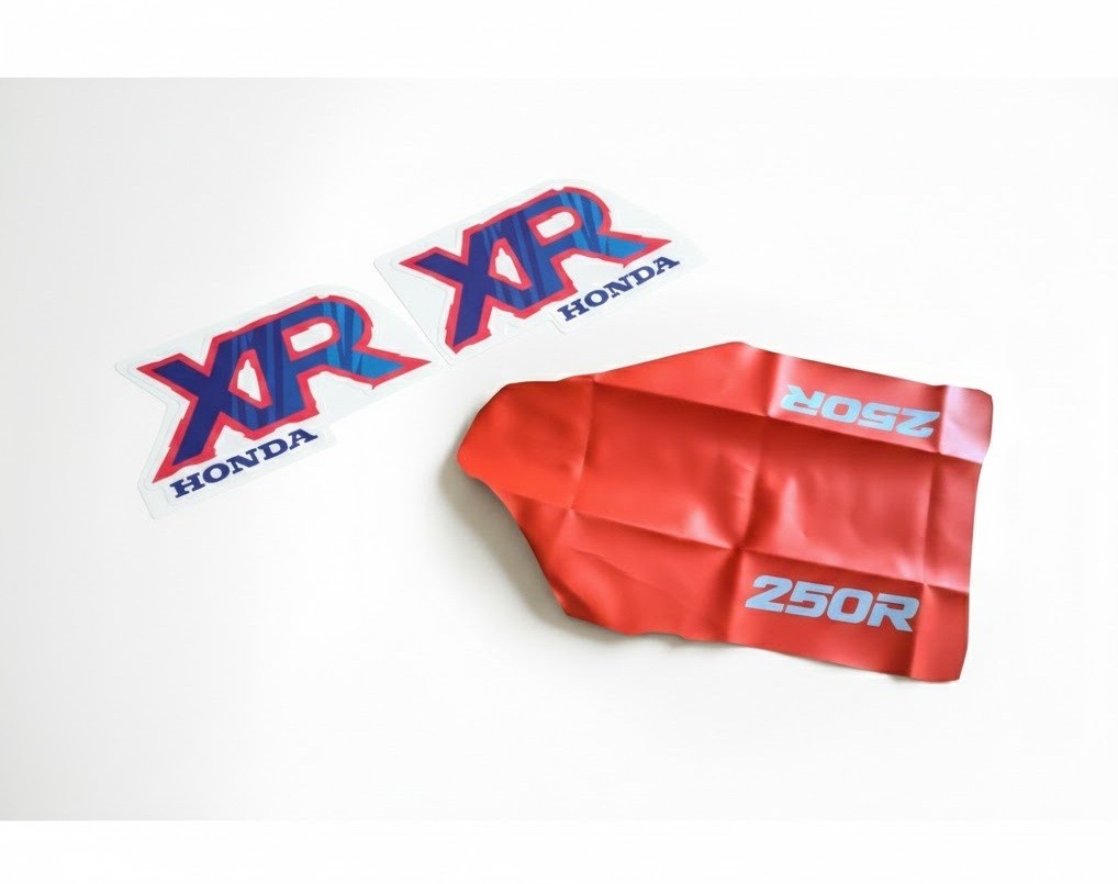 Seat Cover & Tank Decals Graphics FOR Honda XR250R XR250 XR 250 1992 Thick Glos