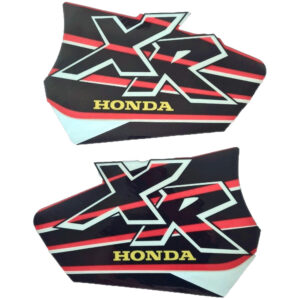 Tank Decals for Honda XR600R XR 600 1999 Red Black Graphics | Thick & Glossy