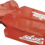 Seat cover for Honda XR600 xr 600 xr600r 1994 Synthetic leather orange fast ship