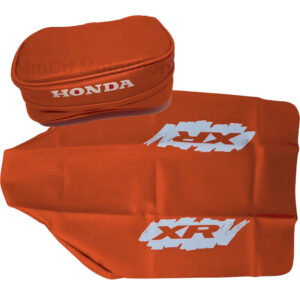 Seat cover, rear fender bag for honda xr250r xr 250 1990 Synthetic leather ï¸