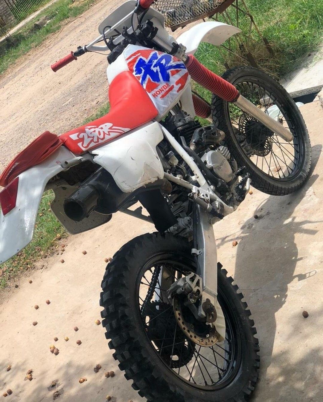 For Honda XR250R XR 250R 1994 Seat Cover Tank Cover Rear Fender Tool Bag Set - Image 3