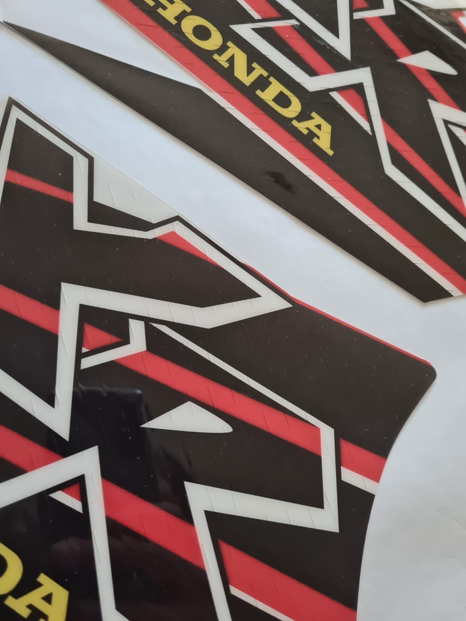Tank Decals for Honda XR600R XR 600 1999 Red Black Graphics | Thick & Glossy - Image 4