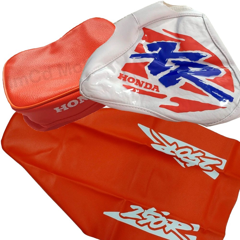 For Honda XR250R XR 250R 1994 Seat Cover Tank Cover Rear Fender Tool Bag Set - Image 9