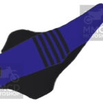 Seat Cover FOR Yamaha YFZ450R 2004-2024 Blue Black Ultragrip Rubber Strip