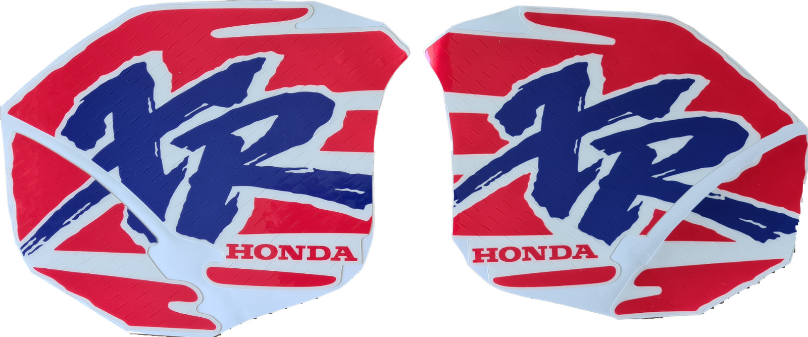 kit Decals Graphics for Honda xr600r xr 600 94 Orange blue thick gloss laminate - Image 2