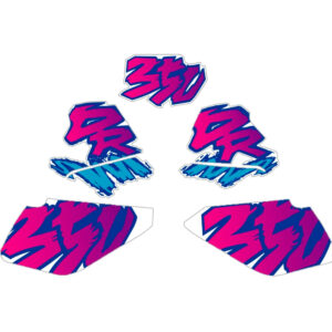 Decals Stickers, Graphics for SUZUKI DR 350 DR350 DR350S 1992 92 premium